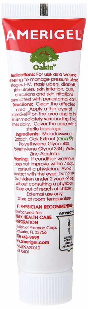 Amerigel Hydrogel Wound Dressing Tube